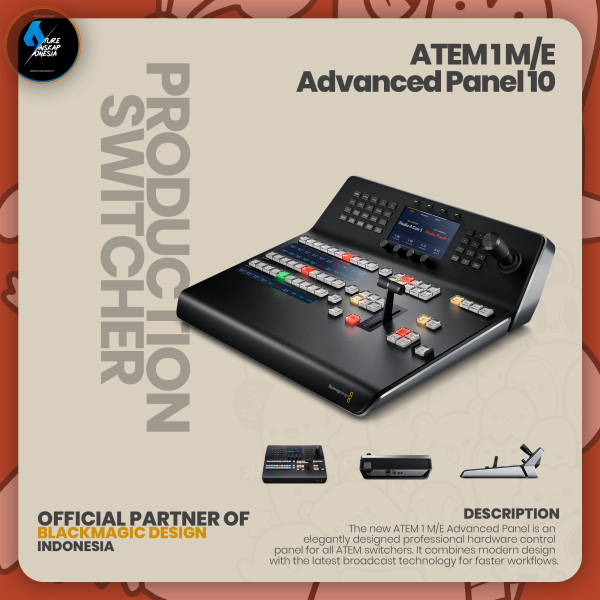 Blackmagic ATEM 1M/E Advanced Panel 10